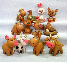 Набор домашних животных для сказкотерапии и песочной терапии - fgospostavki.ru - Апрелевка