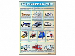 Стенд "Виды транспортных средств" - fgospostavki.ru - Апрелевка