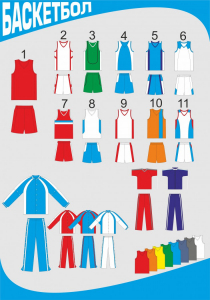 Форма баскетбольная с короткими рукавами - fgospostavki.ru - Апрелевка