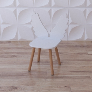 Стул «Птичка-невеличка» белый - fgospostavki.ru - Апрелевка