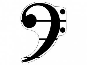 Набор магнитных карточек "Басовый ключ "фа" (3 штуки) - fgospostavki.ru - Апрелевка