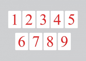 Магнитная математика Наталии Пятибратовой (Карточки с числами) - fgospostavki.ru - Апрелевка