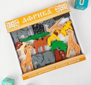 Конструктор "Африка", 35 элементов - fgospostavki.ru - Апрелевка