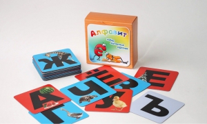 Набор магнитных карточек "Алфавит" - fgospostavki.ru - Апрелевка