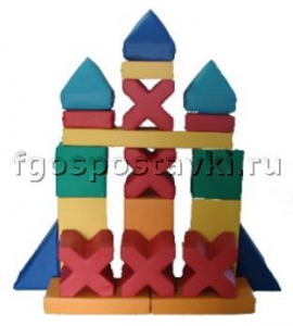 Мягкий модуль-конструктор "Башня" (21 элемент) - fgospostavki.ru - Апрелевка