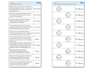 Комплект карточек (10) "Обучающий калейдоскоп. Время" - fgospostavki.ru - Апрелевка