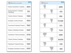 Комплект карточек (10) "Обучающий калейдоскоп. Сложение и вычитание в столбик" - fgospostavki.ru - Апрелевка