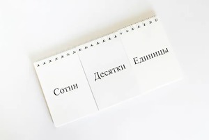 Перекидное табло для устного счета (ламинированное) - fgospostavki.ru - Апрелевка