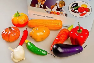 Набор муляжей овощей - fgospostavki.ru - Апрелевка