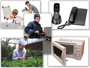 Набор предметных картинок "Бытовая техника. Профессии" (48 штук, А4, с магнитами) - fgospostavki.ru - Апрелевка