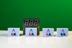 Набор датчиков силы тока и напряжения с независимой индикацией (амперметр и вольтметр демонстрационный) - fgospostavki.ru - Апрелевка