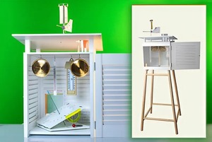 Школьная метеостанция с будкой (на стойках) - fgospostavki.ru - Апрелевка