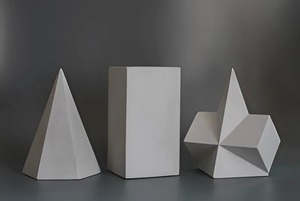 Набор гипсовых геометрических тел (15 штук) - fgospostavki.ru - Апрелевка