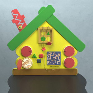 Бизиборд «Волшебный теремок» - fgospostavki.ru - Апрелевка