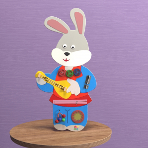 Бизиборд «Зайчик-побегайчик» - fgospostavki.ru - Апрелевка