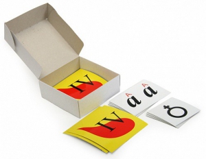 Модель-аппликация "Генетика групп крови" (демонстрационный набор из 24 карт) - fgospostavki.ru - Апрелевка