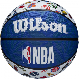 Мяч баскетбольный Wilson NBA All Team (размер 7, резина, тренировочный) - fgospostavki.ru - Апрелевка