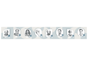 Стенд-лента "Выдающиеся ученые-биологи" - fgospostavki.ru - Апрелевка