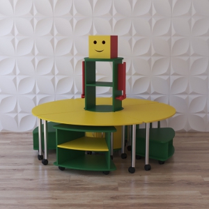 Модульный стеллаж "Весёлый робот" - fgospostavki.ru - Апрелевка