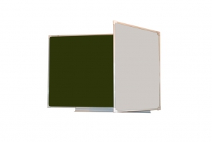 Доска аудиторная двухэлементная магнитная комбинированная эмалированная (2250*1000) - fgospostavki.ru - Апрелевка