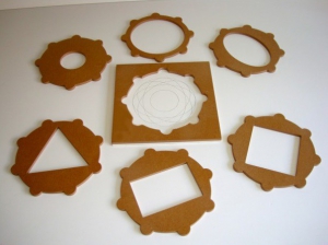 Набор "Шаблоны для рисования" (7 шаблонов) - fgospostavki.ru - Апрелевка