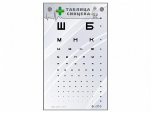 Интерактивный стенд "Таблица Сивцева" - fgospostavki.ru - Апрелевка