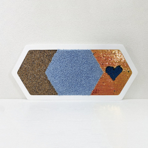 Декоративная тактильная панель 3в1 - «Пробка, Ворс, Пайетка» - fgospostavki.ru - Апрелевка