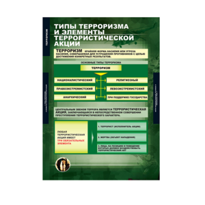 Комплект таблиц. ОБЖ. Терроризм. - fgospostavki.ru - Апрелевка