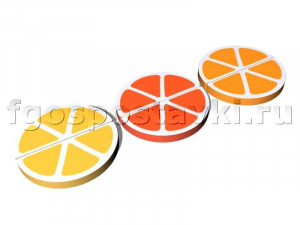 Мат "Дольки апельсина, грейпфрута" - fgospostavki.ru - Апрелевка