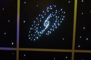 Потолок "Звездное небо с анимационным фибероптическим эффектом галактика" - fgospostavki.ru - Апрелевка