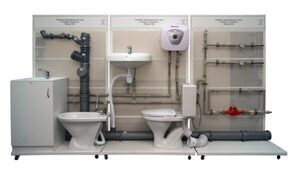 Учебный трехмодульный стенд «Слесарь - сантехник» - fgospostavki.ru - Апрелевка