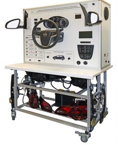 Действующий обучающий комплекс для изучения электрического оборудования, электрических и электронных цепей, а также мультиплексных сетей легковых автомобилей  - fgospostavki.ru - Апрелевка