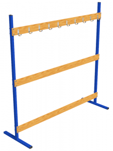 Стеллаж для лыж на 10 пар лыж - fgospostavki.ru - Апрелевка