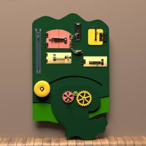 Бизиборд «Зелёная лапа» - fgospostavki.ru - Апрелевка