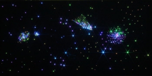 Настенный фиброоптический ковер "Млечный путь" 150х150, 450 точек - fgospostavki.ru - Апрелевка