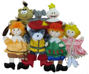 Набор перчаточных кукол "Кот в сапогах" - fgospostavki.ru - Апрелевка