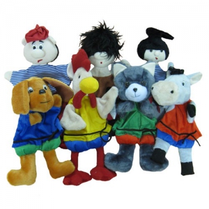 Набор перчаточных кукол "Бременские музыканты" - fgospostavki.ru - Апрелевка