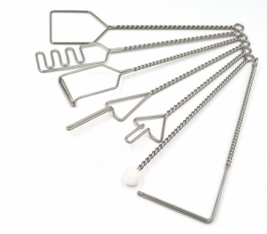 Постановочные зонды на витых ручках с колечком (шариковый зонд на витой ручке). Комплект из 7 зондов - fgospostavki.ru - Апрелевка