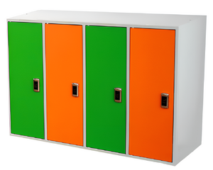 Шкаф-локер металлический 4-х местный с электронным замком - fgospostavki.ru - Апрелевка