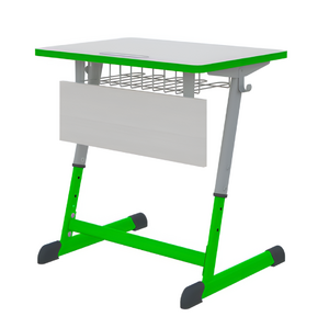 Парта NOMAD одноместная регулируемая по высоте с антивандальной кромкой - fgospostavki.ru - Апрелевка
