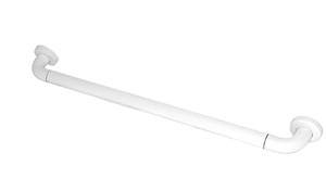 Поручень прямой с антибактериальным покрытием (белый) - fgospostavki.ru - Апрелевка