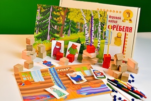 Игровой набор Фребеля "Три медведя" (серия "Сказочный мир". Выпуск 2) - fgospostavki.ru - Апрелевка