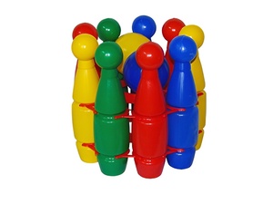 Кегли (9 штук, 2 мяча) - fgospostavki.ru - Апрелевка