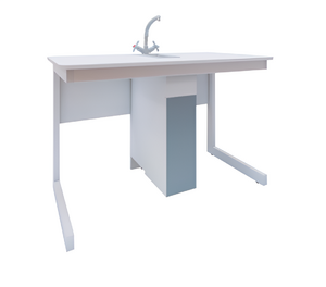 Стол ученический для кабинета химии двухместный - fgospostavki.ru - Апрелевка