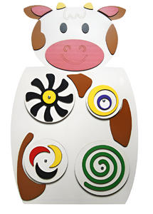 Бизиборд «Белая коровушка» - fgospostavki.ru - Апрелевка