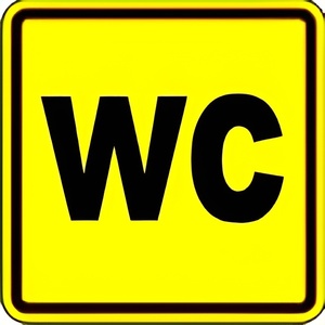 Тактильный знак (WC) 100х100 - fgospostavki.ru - Апрелевка