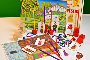 Игровой набор Фребеля "Аленький цветочек" (серия "Сказочный мир". Выпуск 2) - fgospostavki.ru - Апрелевка