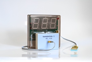 Датчик температуры малоинерционный с независимой индикацией (демонстрационный) - fgospostavki.ru - Апрелевка