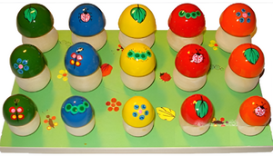 Развивающая игрушка для детей с нарушением слуха "Грибная полянка" - fgospostavki.ru - Апрелевка