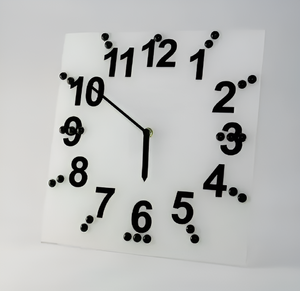 Часы тактильные настольные с крупными цифрами - fgospostavki.ru - Апрелевка